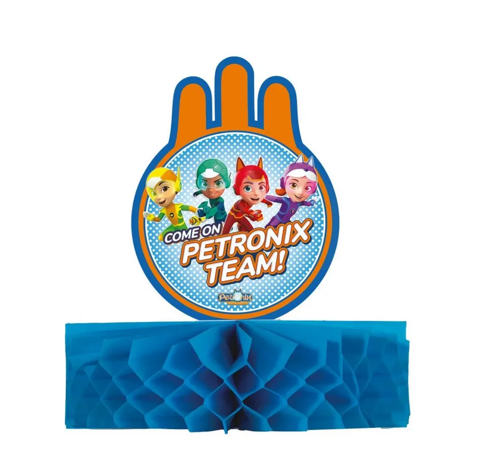 P'tit Clown Petronix Defenders 23200 centrotavola cartone compleanno