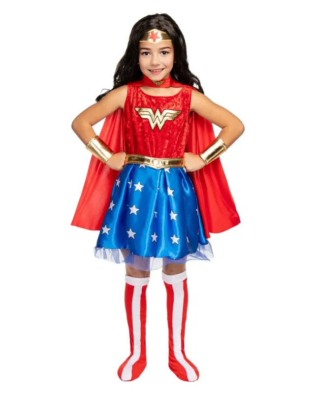 Funidelia costume Wonder Woman bambina 3-4 anni ufficiale
