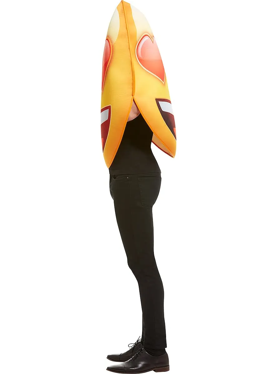 Funidelia Costume Emoji Cuori Giallo Unisex Standard