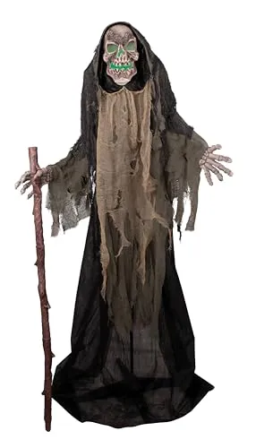 P'tit Clown Mietitore scheletro animato 158 cm