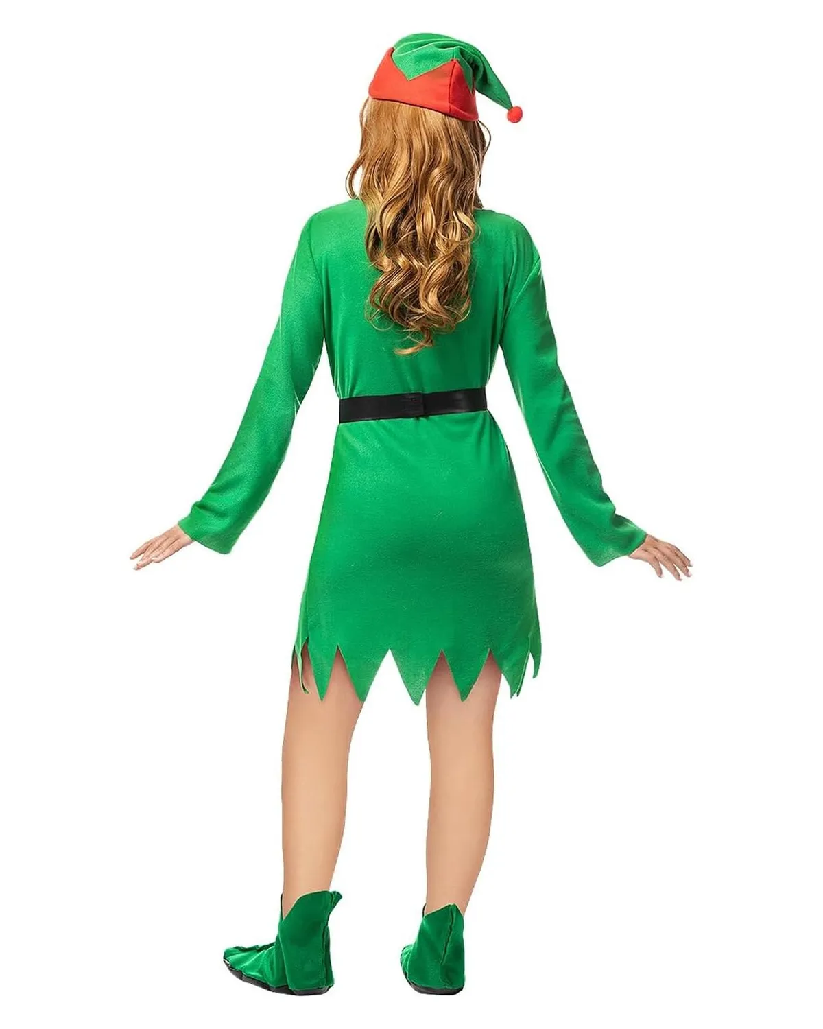 Funidelia Costume Elfa Donna Verde Natalizio per Feste