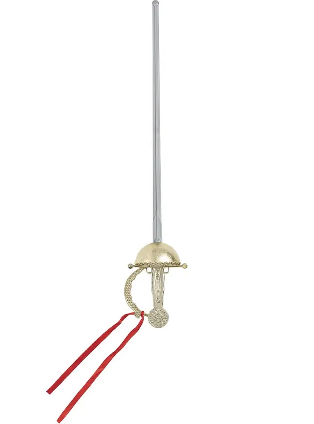 Funidelia Moschettiere fioretto spada 71 cm multicolore plastica