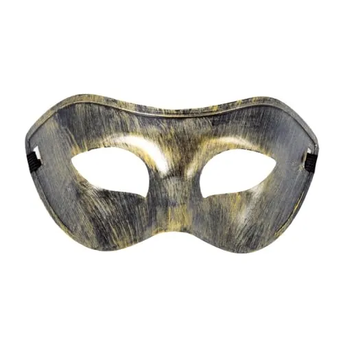 P'tit Clown 23383 maschera veneziana oro adulto