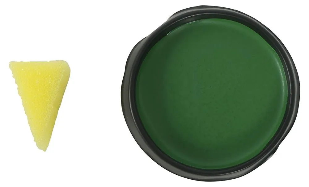 Fiestas Guirca trucco viso verde scuro con spugna 9 g