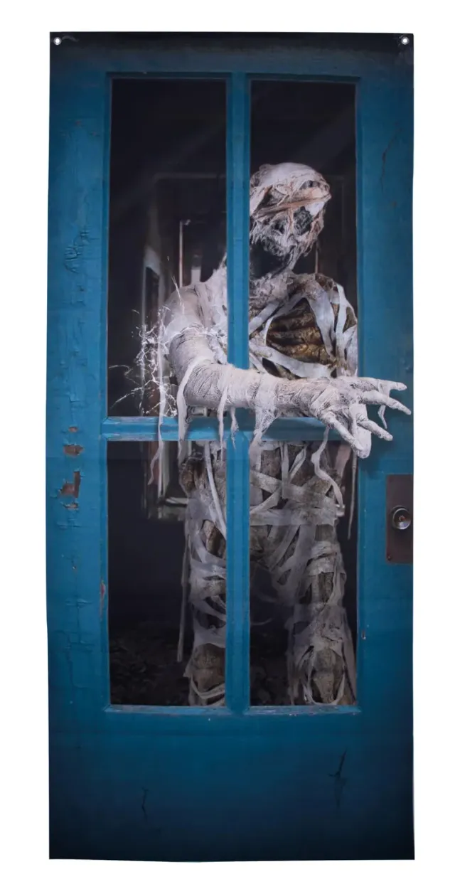 P'tit Clown re22215 decorazione porta Halloween 80x180 cm zombie