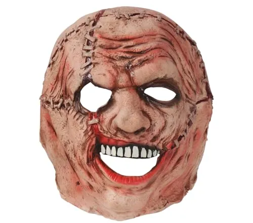 Fiestas Guirca Assassino Maschera Lattice Pelle Halloween