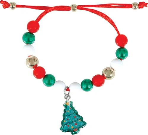 Fiestas Guirca Albero di Natale bracciale rosso verde