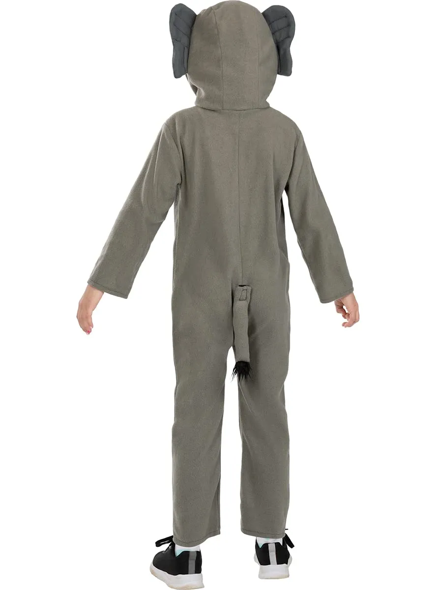 Funidelia Elefante costume bambino 10-12 anni grigio