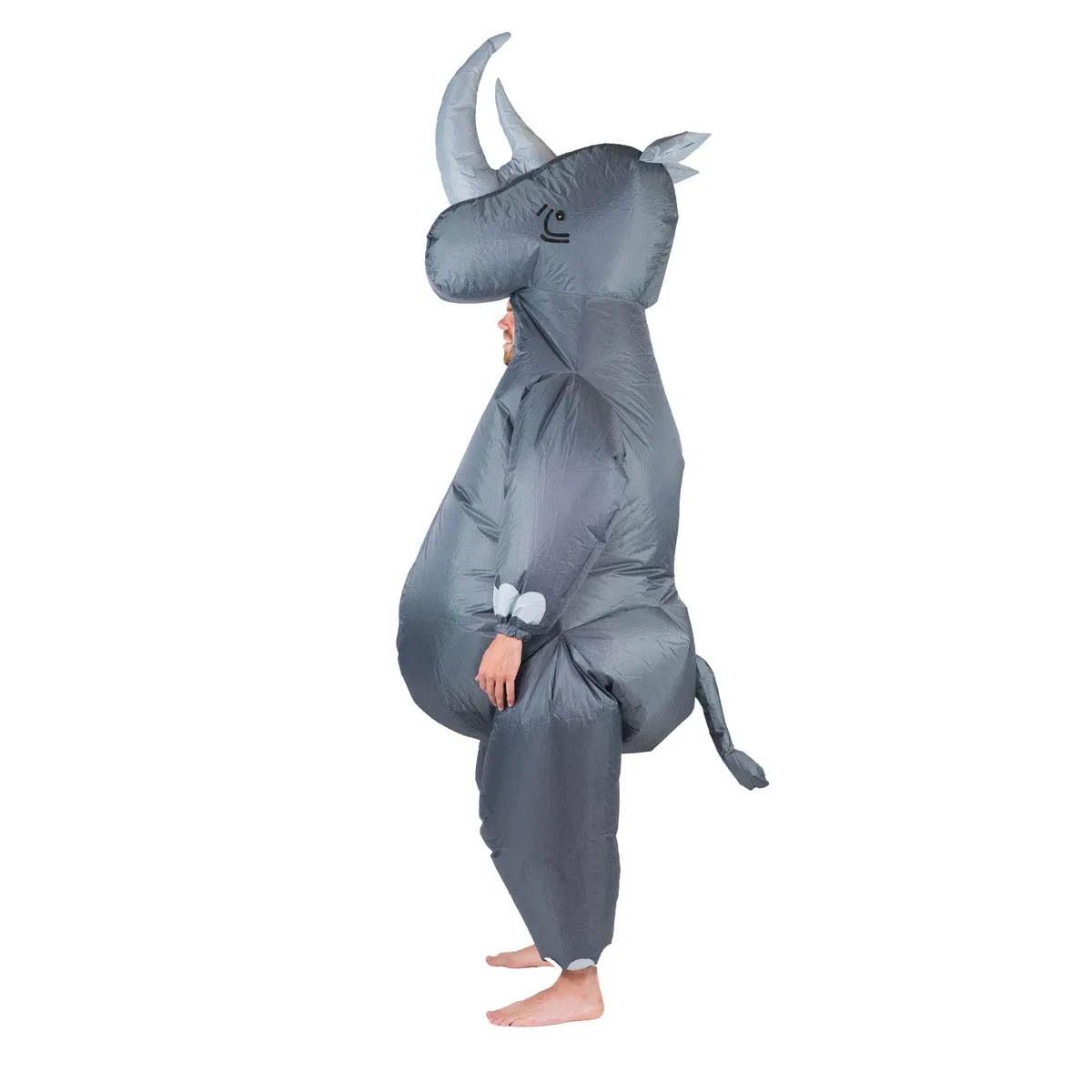 Bodysocks Costume Gonfiabile Rinoceronte Adulto con Ventola