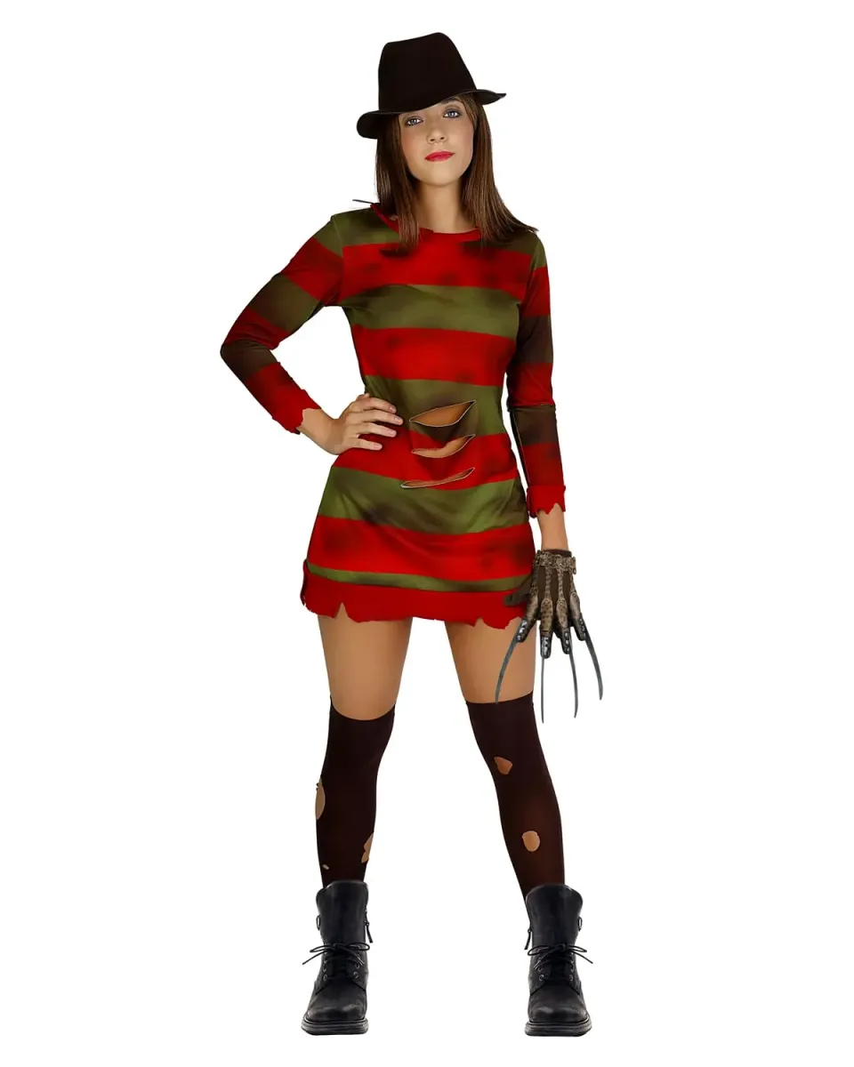 Funidelia Krueger Nightmare costume donna XS horror