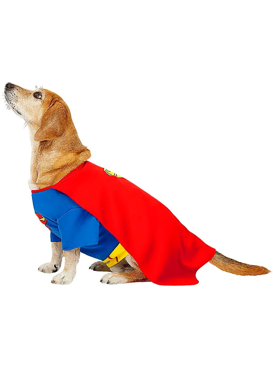 Funidelia Superman costume cane taglia S blu ufficiale