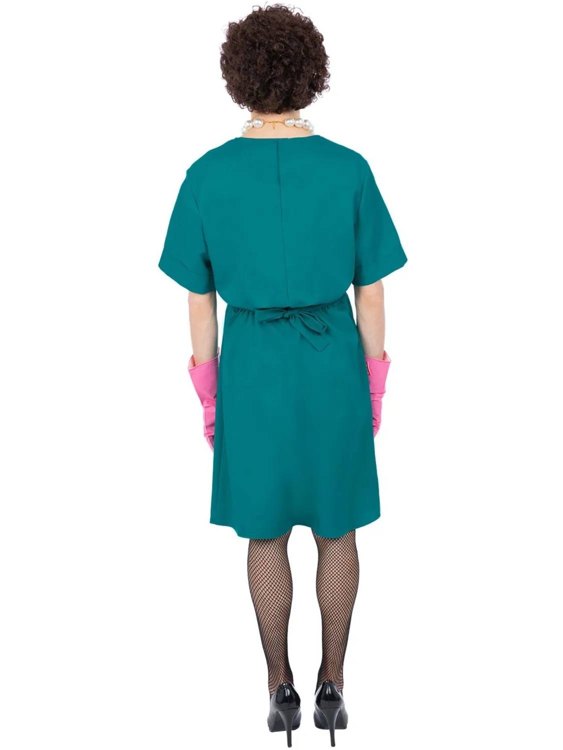 Smiffys Rocky Horror Frank N Furter costume chirurgo verde set 3 pezzi