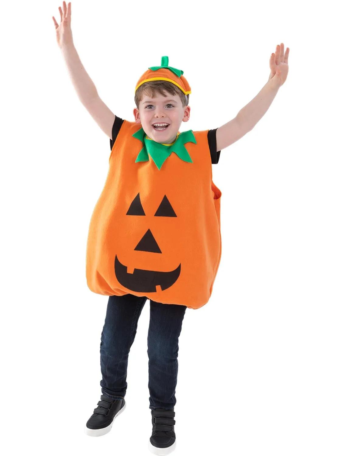 Smiffys Pumpkin costume zucca arancione bambino