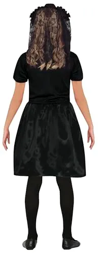 Fiestas Guirca Sposa Gotica costume bambina con rose
