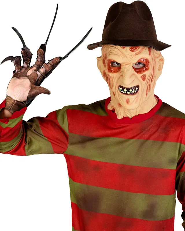 Funidelia Freddy Krueger Cappello Ufficiale Costume Nero