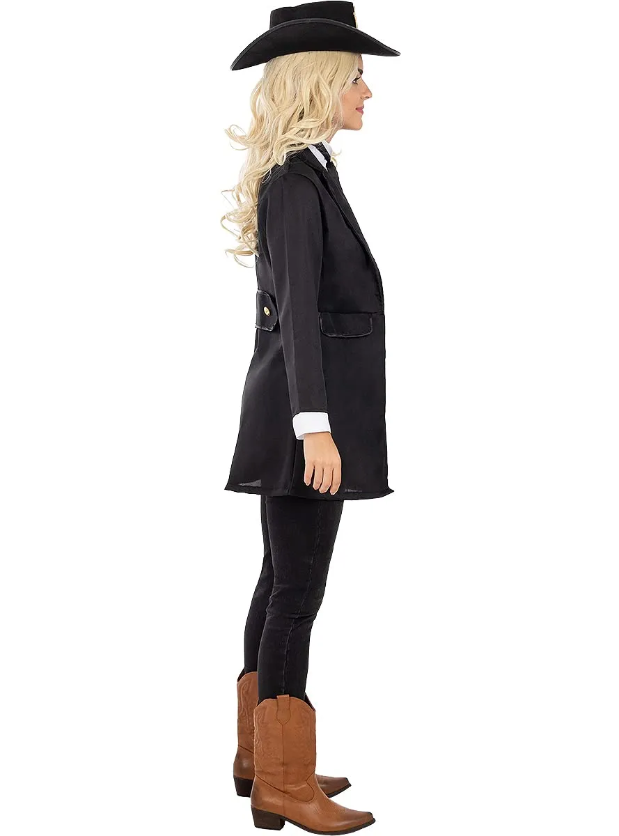 Funidelia Costume Sceriffo Donna Marrone Taglia S