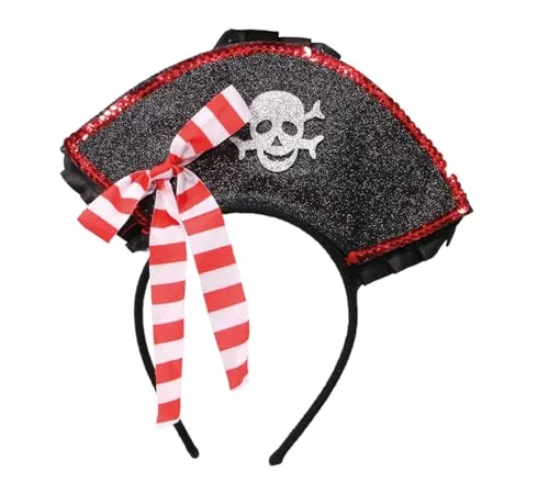 Guirca Minihat fascia pirata accessorio testa