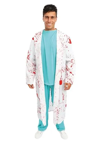 P'tit Clown chirurgo insanguinato costume adulto