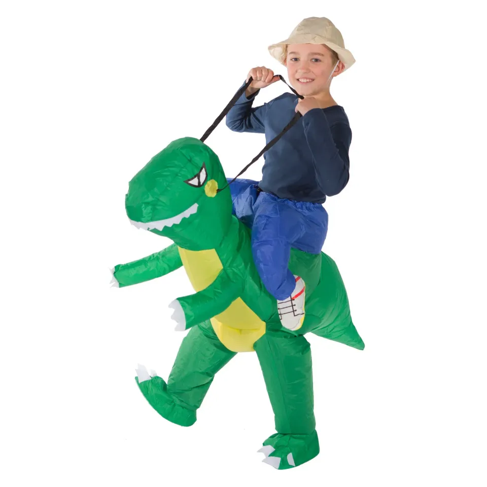 Bodysocks costume gonfiabile dinosauro bambino T-Rex