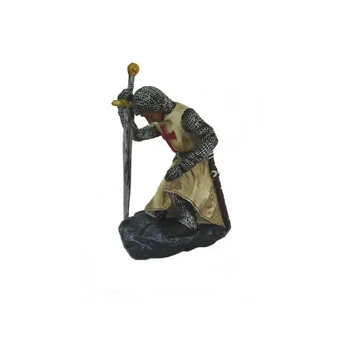 La Bottega di Merlino Cavaliere Templare Statuetta Resina 12 cm