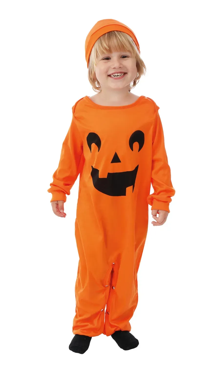 P'tit Clown Piccola Zucca Costume Bambino Tuta con Cappello
