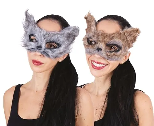 P'tit Clown 22275 maschera lupo gatto selvatico