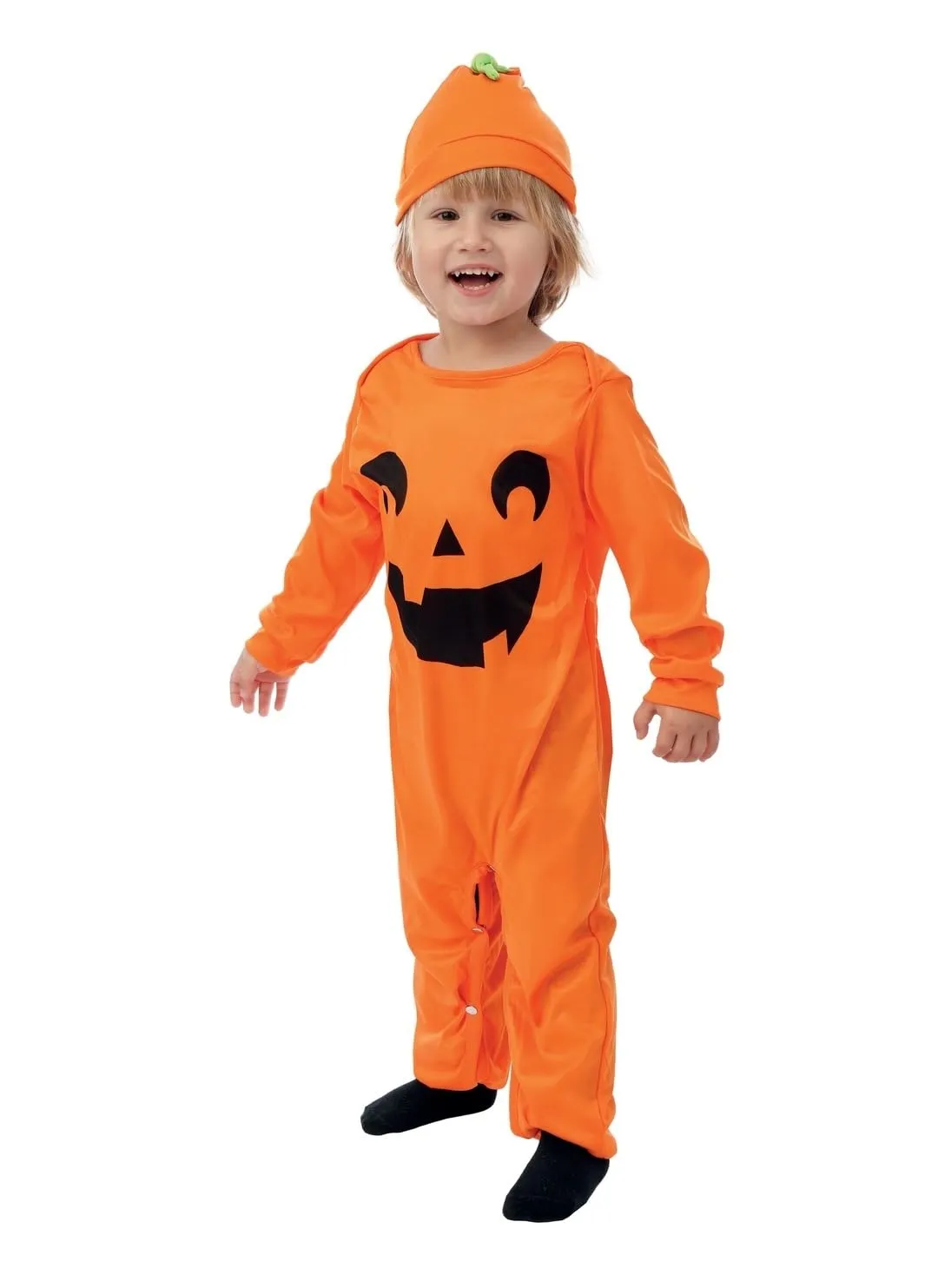 P'tit Clown Piccola Zucca Costume Bambino Tuta con Cappello