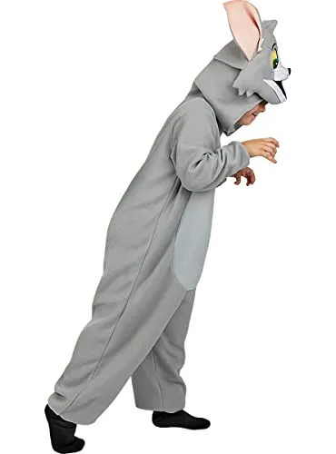 Funidelia Tom & Jerry Costume di Tom grigio 3-4 anni