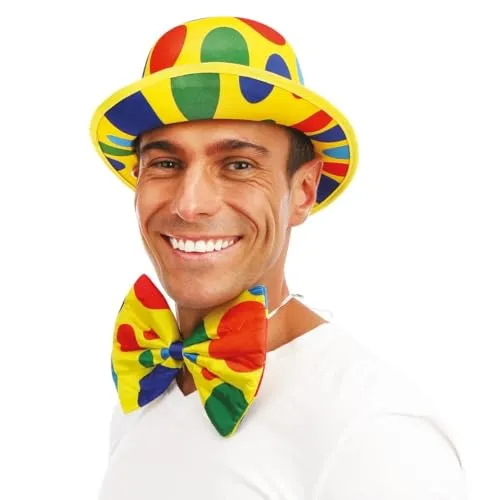 P'tit Clown papillon gigante clown accessorio