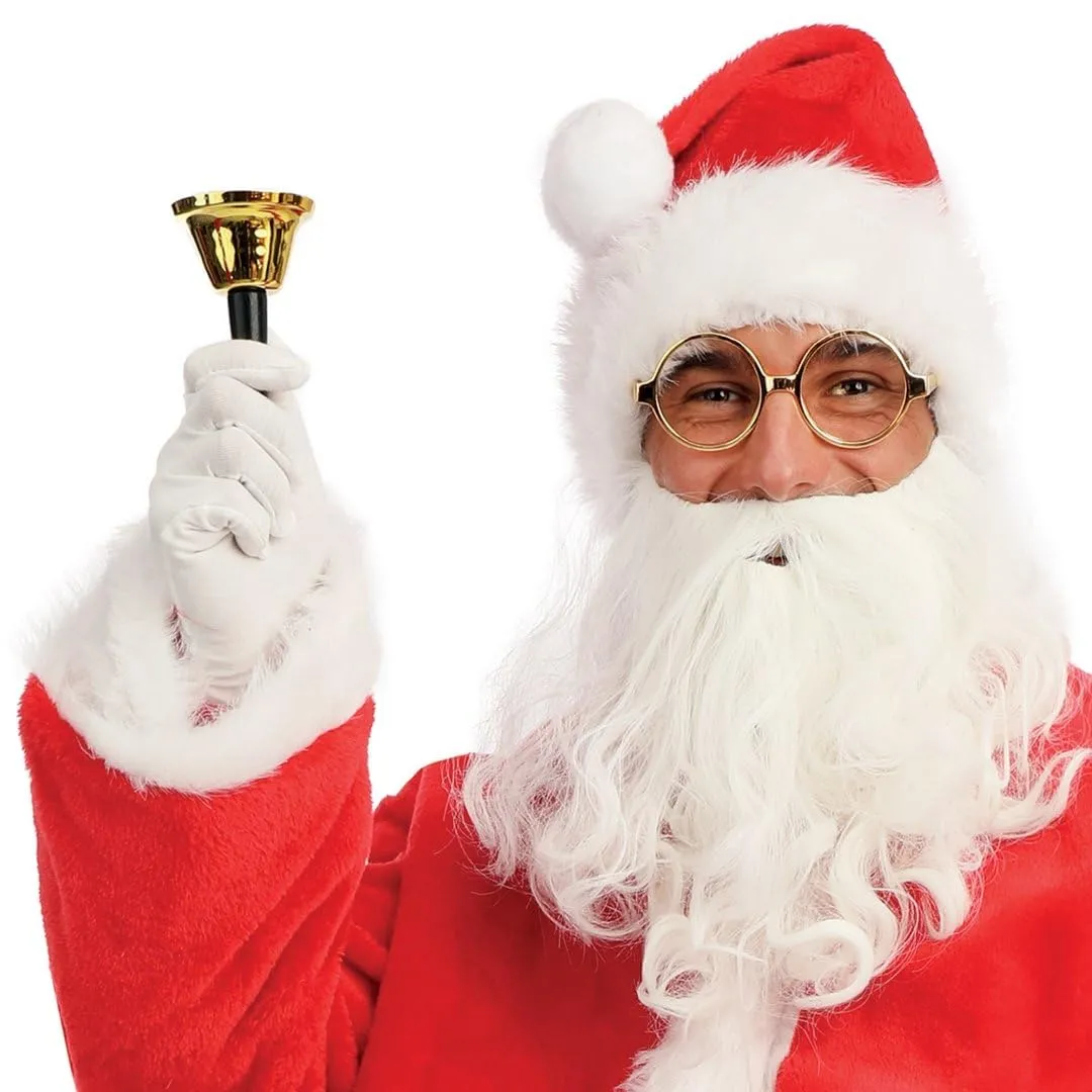 P'tit Clown campana di Natale dorata accessorio Santa