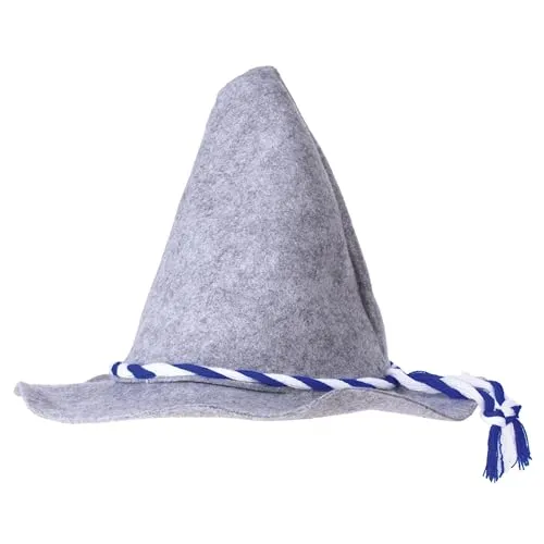 P'tit Clown 41653 cappello tirolese feltro adulto taglia unica