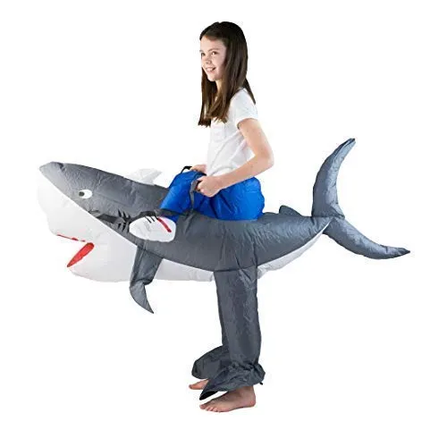 Bodysocks costume gonfiabile squalo bambino con ventola