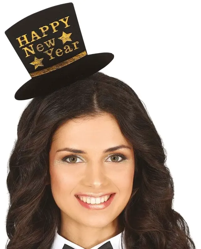 Guirca Cerchietto Cappello Happy New Year
