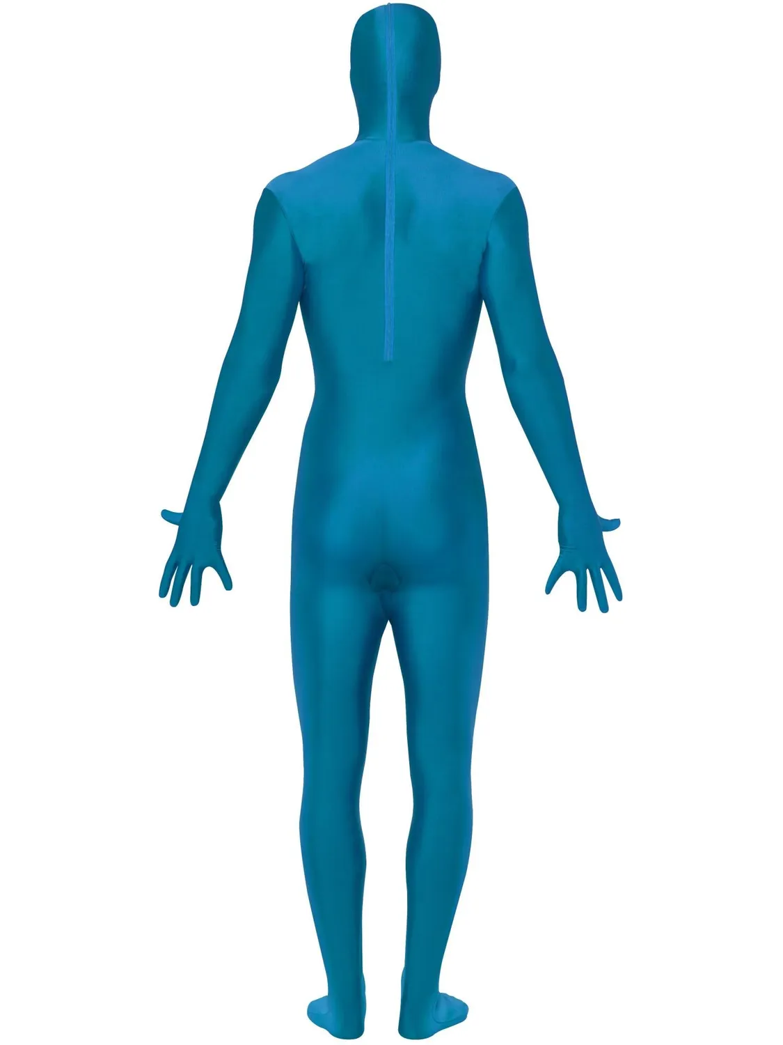 Smiffys Second Skin Suit tuta blu con marsupio