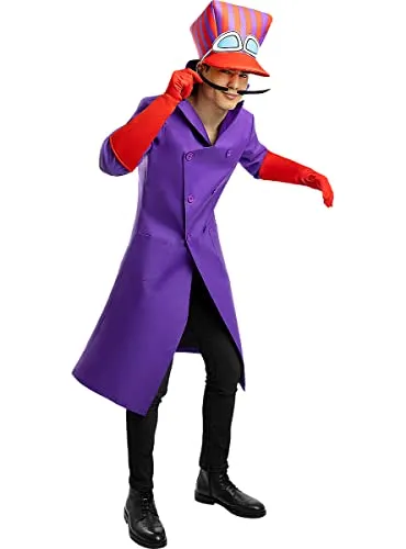 Funidelia Dick Dastardly costume uomo viola taglia unica