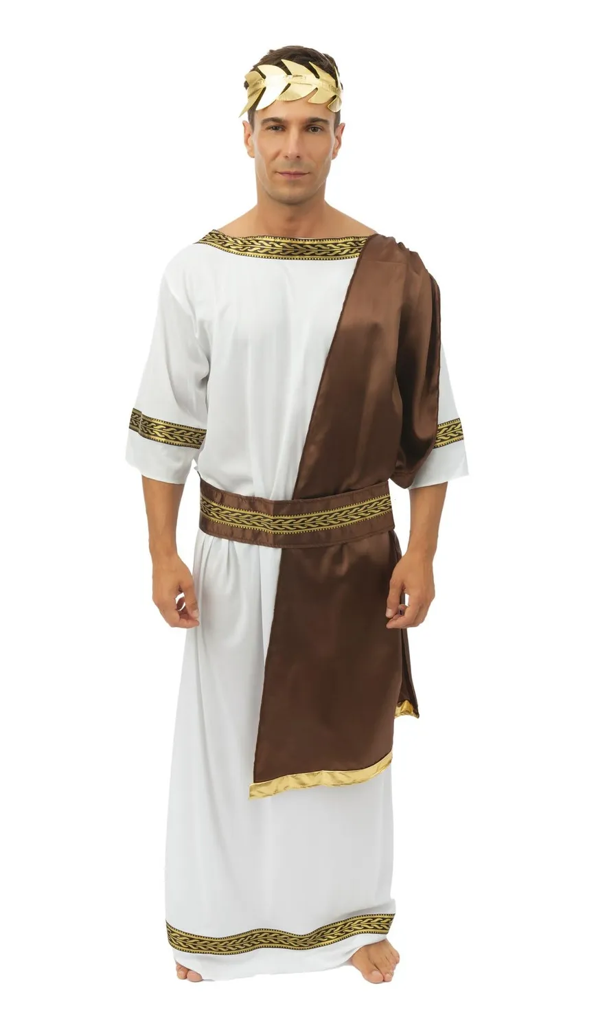 P'tit Clown costume greco premium L-XL toga corona