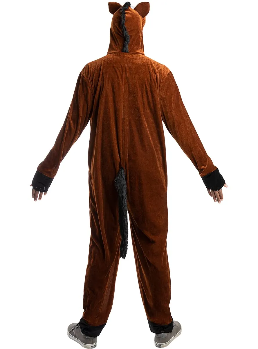 Funidelia Cavallo Costume Adulto L-XL Marrone