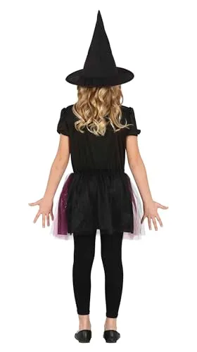 Guirca Streghetta LED Bambina costume 7-9 anni Halloween