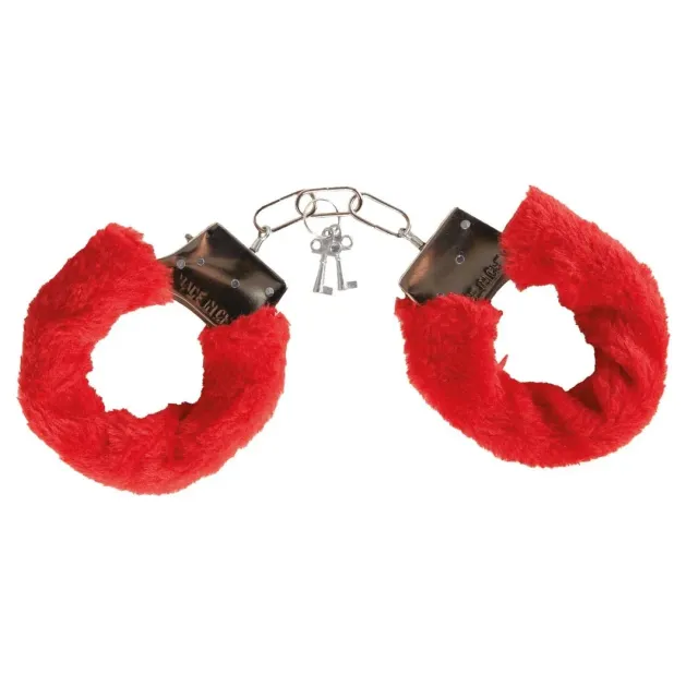P'tit Clown manette pelliccia rossa accessorio coppia
