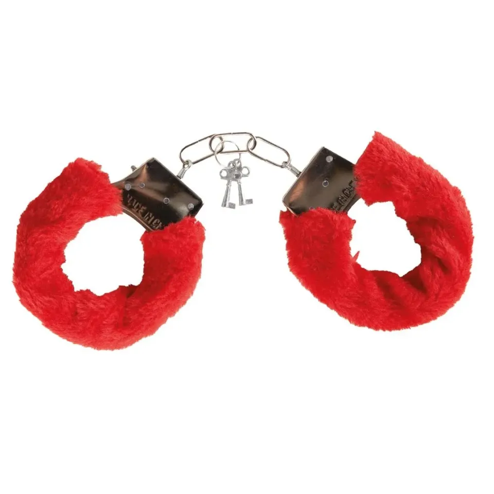 P'tit Clown manette pelliccia rossa accessorio coppia