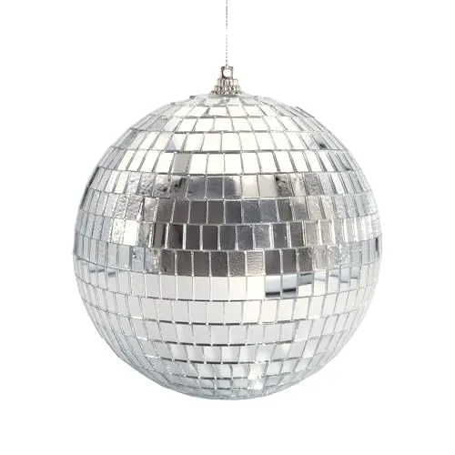 P'tit Clown 23457 palla da discoteca 15 cm argento sfaccettata