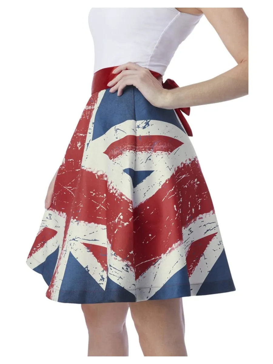 Smiffys Union Jack gonna donna bandiera inglese taglia S