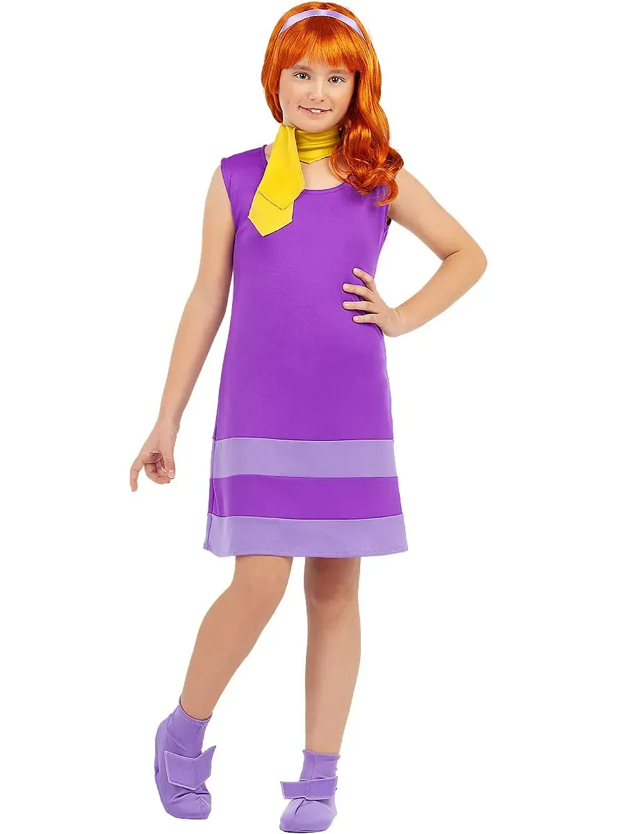 Funidelia Daphne Scooby Doo Costume bambina viola 10-12 anni
