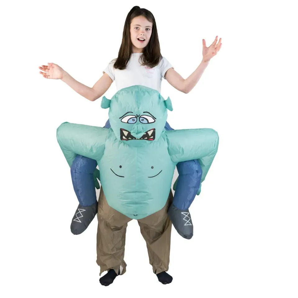 Bodysocks Troll costume gonfiabile bambino
