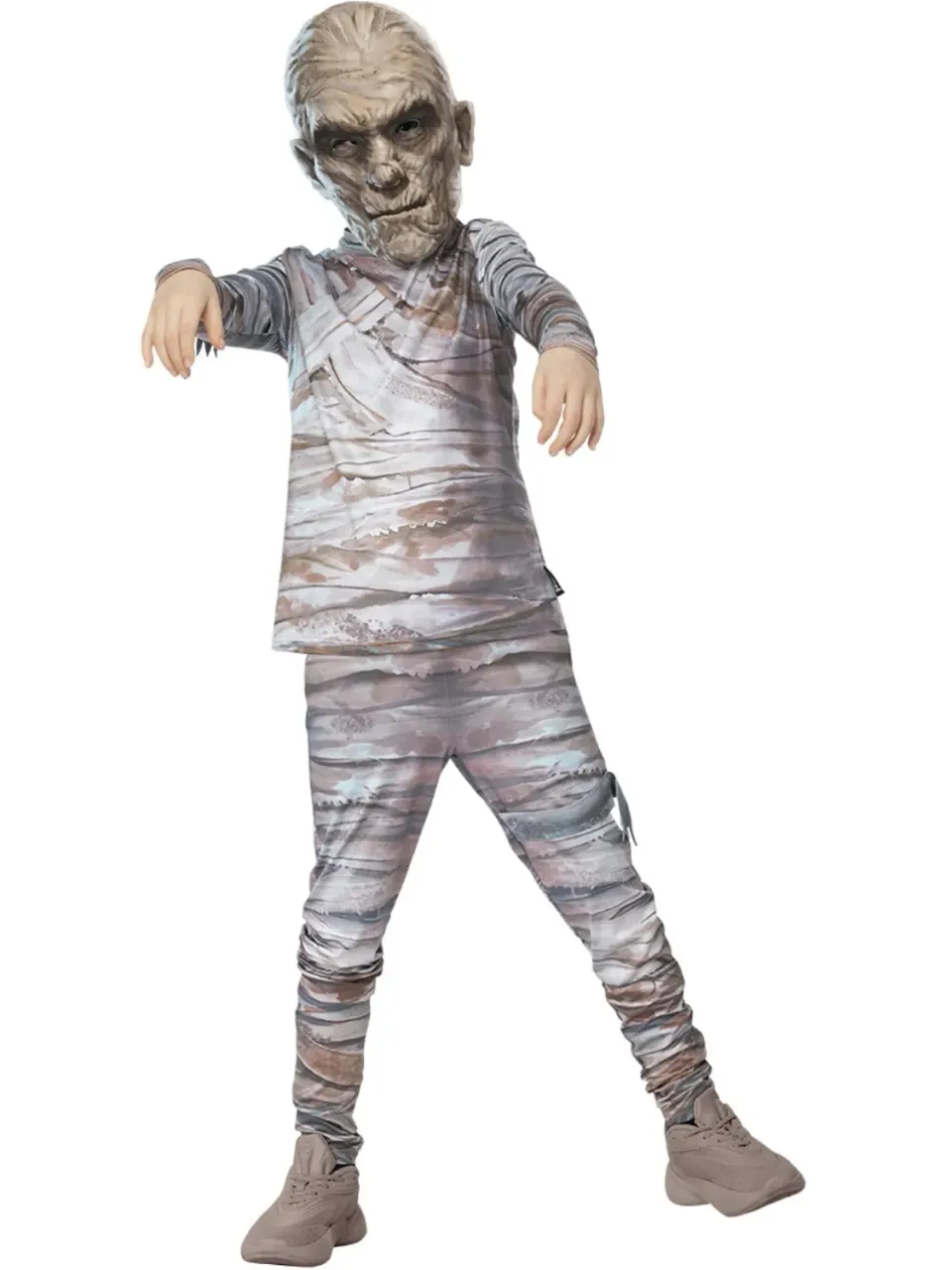 Smiffys Universal Monsters Mummy costume mummia grigio S 4-6 anni
