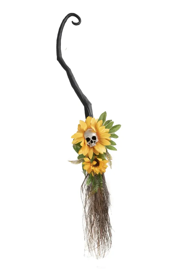 P'tit Clown re22973 scopa decorativa 95 cm Halloween