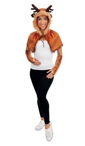 P'tit Clown 21019 set travestimento marrone Carnevale