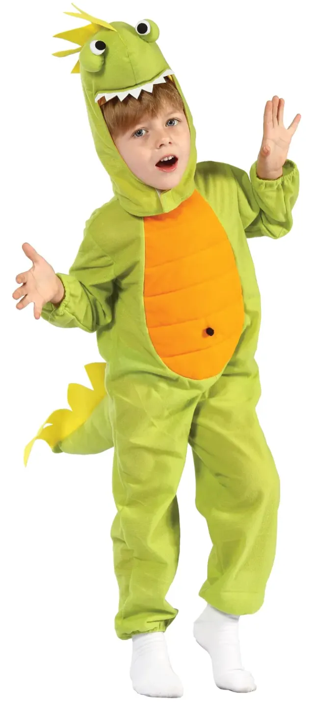P'tit Clown costume dinosauro bambino 3-4 anni