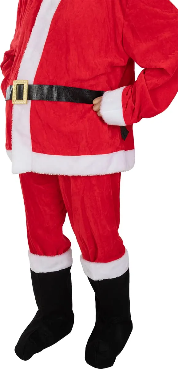 Funidelia Pancia Gonfiabile Babbo Natale uomo rosa Natale