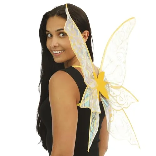 P'tit Clown 23820 ali fata oro costume bambina